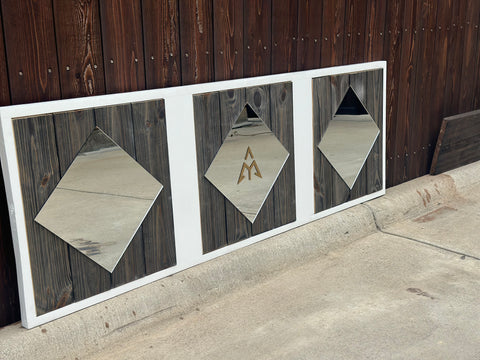 3-Panel Wall Mirror